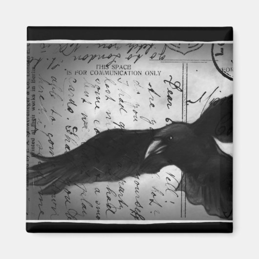 Deluxe kraaimagneet randen magneet (Voorkant)