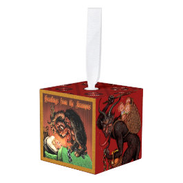 Deluxe Krampus Cube Ornament
