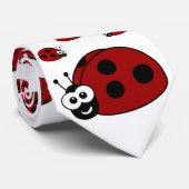 Deluxe Ladybug Stropdas (Opgerold)