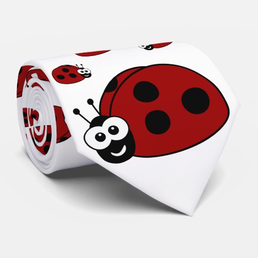 Deluxe Ladybug Stropdas (Opgerold)