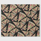 Deluxe Pizza party Cadeaupapier (Vlak)