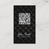 Deluxe QR Code Screenwriter Visitekaartje (Voorkant)