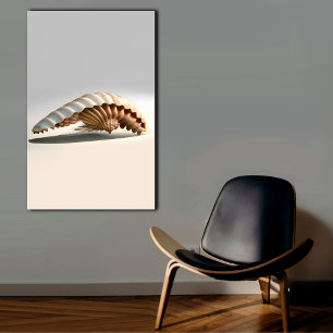 Deluxe Seashell Canvas Wall Art