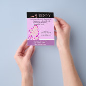 Deluxe Small Briet Kennel Doggie Day Care Flyer (Hand)