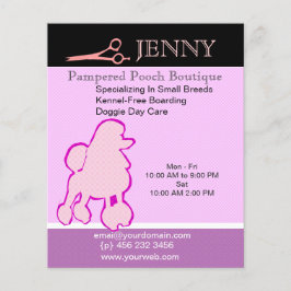 Deluxe Small Briet Kennel Doggie Day Care Flyer