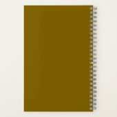 Deluxe spiraalnotitieboek notitieboek (Achterkant)