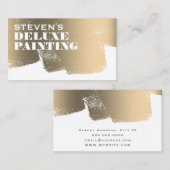 Deluxe stijlschilder visitekaartje (Voorkant / Achterkant)
