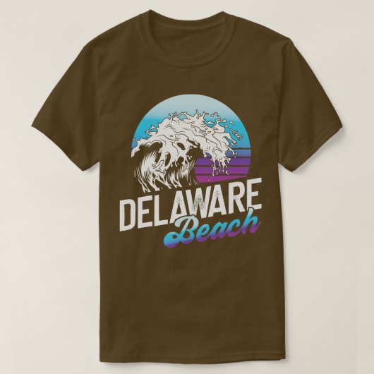 Delware Beach T-shirt (Design voorkant)