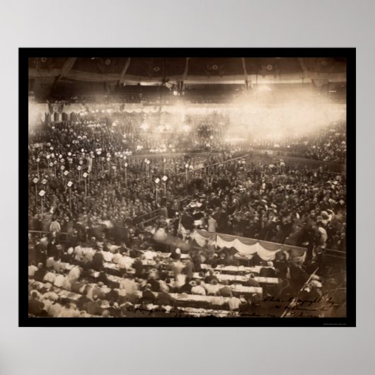 Dem Conv St Louis MO Foto 1904 Poster (Voorkant)