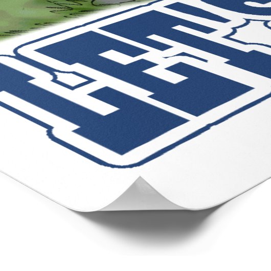 Dem Donkey vs GOP Elephant Print (Hoek)