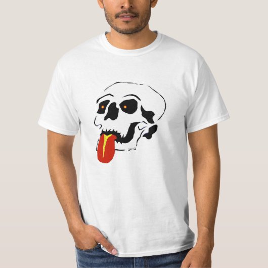 Dem Stress die Zunge raus!  T-shirt (Voorkant)