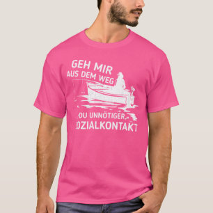 DEM WEG Onnodig Sociaal Contact Vissen RO T-shirt