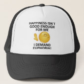 Demand Euphoria Funny Ball Pet Trucker Hat (Voorkant)