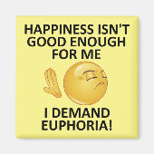 Demand Euphoria Funny Fridge Magnet-koelkast Magneet (Voorkant)