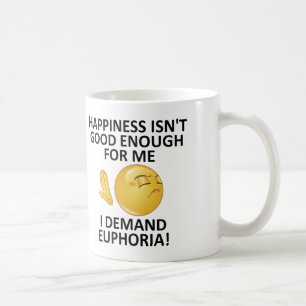Demand Euphoria Funny Mug of Travel Mug Koffiemok