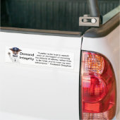 Demand Integrity bumber sticker (Op Truck)