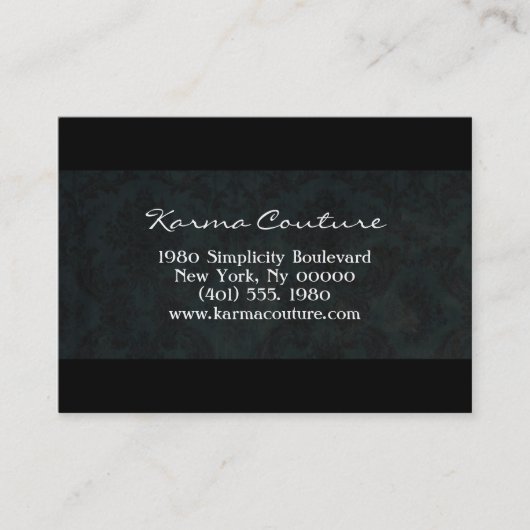 demarceren visitekaartje (Voorkant)