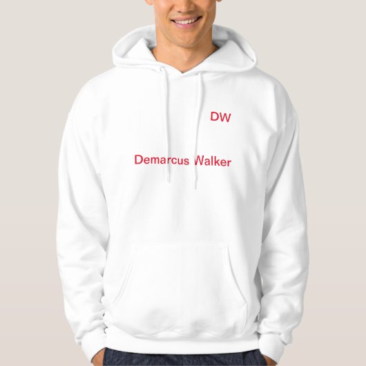 Demarcus Walker Hoodie (Voorkant)