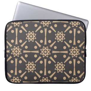  demasapparaat naadloze retroflectratroon achtergr laptop sleeve