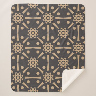  demasapparaat naadloze retroflectratroon achtergr sherpa deken