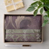 Demask bloemige shabby chic textuur effect patroon tissuepapier (Geschenk)
