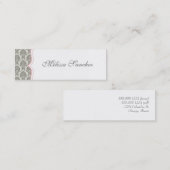 demask roepkaart {skinny} contactkaartje (Voorkant / Achterkant)