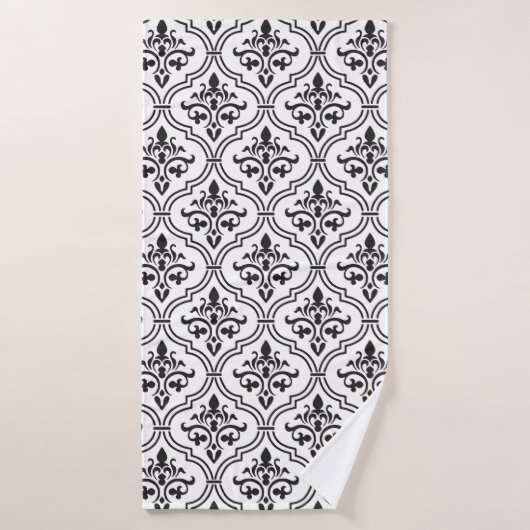  demaspatroon naadloos ontwerp. badhanddoek (Badhanddoek)