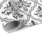 demaspatroon naadloos ontwerp. cadeaupapier (Rol Hoek)