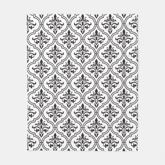 demaspatroon naadloos ontwerp. fleece deken (Voorkant)