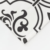 demaspatroon naadloos ontwerp. fleece deken (Hoek)