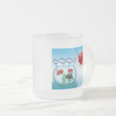 Demekin-Telescope Goldfish- Matglas Koffiemok (Voorkant rechts)