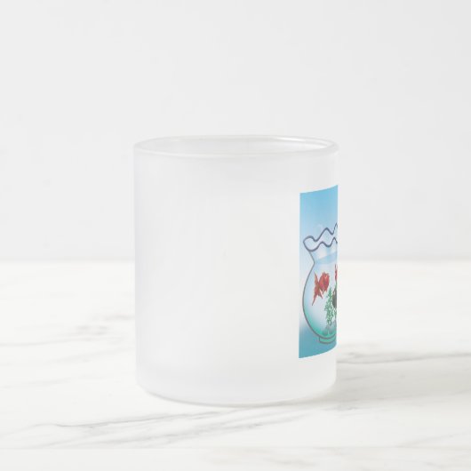 Demekin-Telescope Goldfish- Matglas Koffiemok (Center)