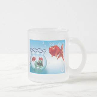 Demekin-Telescope Goldfish- Matglas Koffiemok