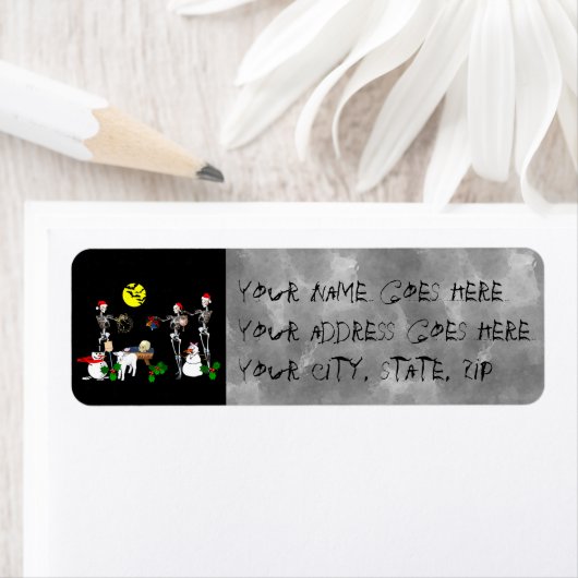 Demented Manger Scene Etiket (Insitu)