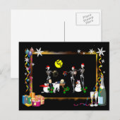 Demented Manger Scene Feestdagenkaart (Voorkant / Achterkant)