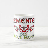 Demented old Circus Monkey Koffiemok (Center)