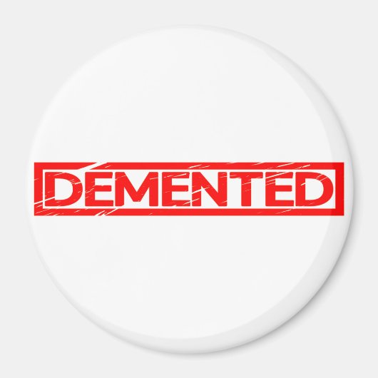 Demented Stamp Magneet (Voorkant)