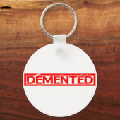 Demented Stamp Sleutelhanger (Achterkant)