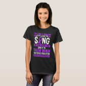 Dementia Awareness Love a Person Purple Ribbon T-shirt (Voorkant volledig)