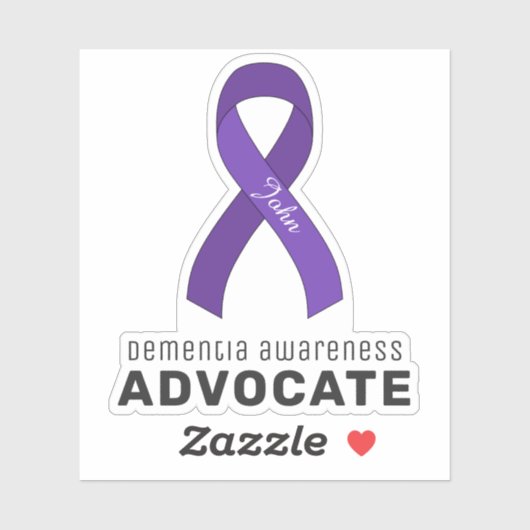 Dementia Bewustmaking VinylSticker Sticker (Vel)