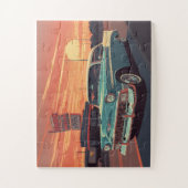 Dementia‑Friendly 1950s Drive‑In Puzzle Legpuzzel (Verticaal)