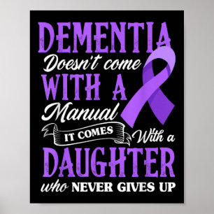 Dementia is niet voorzien van een handleiding met  poster