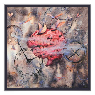 Dementia Lacrimosa Foto Afdruk