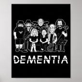 Dementia New Black _1  Poster (Voorkant)