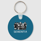 Dementia New Black _1  Sleutelhanger (Voorkant)