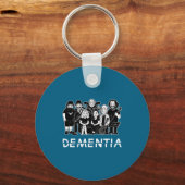 Dementia New Black _1  Sleutelhanger (Voorkant)