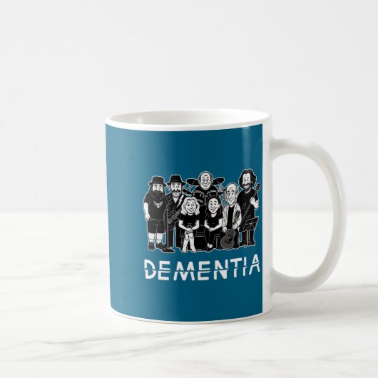 Dementia New Black  Koffiemok (Rechts)