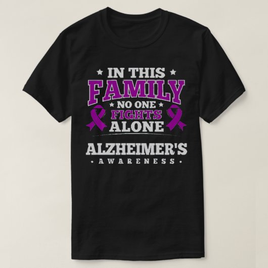 Dementie Alzheimer Survivor Sweat T-shirt (Design voorkant)