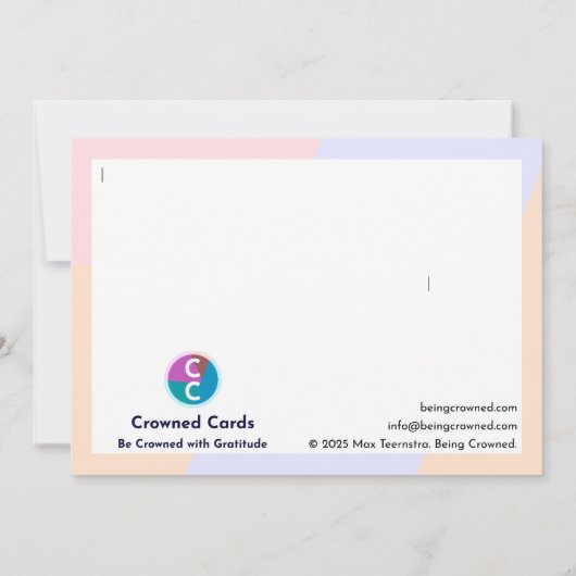 Dementie Bedankkaart (Achterkant)