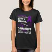 Dementie Dochter Alzheimer Awareness Mom T-shirt (Voorkant)